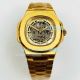 Replica Patek Philippe Nautilus Skeleton Watch Yellow Gold (2)_th.jpg